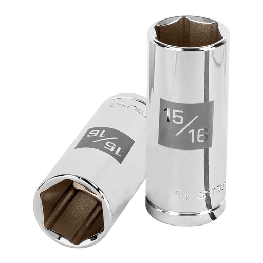 [T13332] Dado largo de 15/16', 6 puntas, cuadro 1/2', Truper - Pag 120