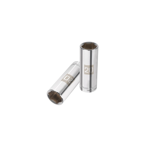 [T101008] Dado largo de 20 mm, 6 puntas, cuadro 1/2', Truper - Pag 120