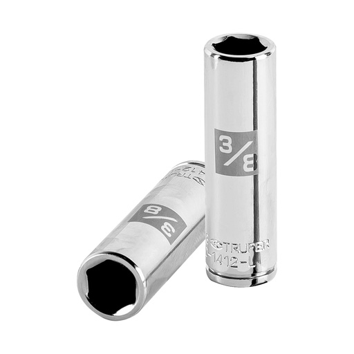 [T13186] Dado largo de 3/8', 6 puntas, cuadro 1/4', Truper - Pag 116
