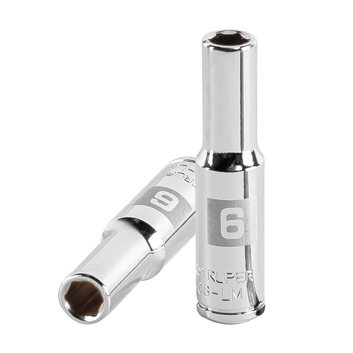 [T13200] Dado largo de 6 mm, 6 puntas, cuadro 1/4', Truper - Pag 116