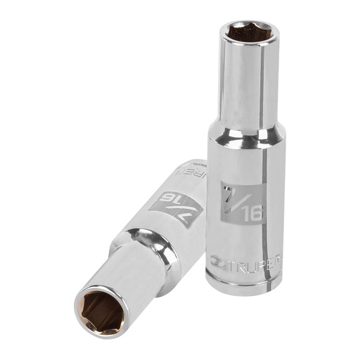 [T13324] Dado largo de 7/16', 6 puntas, cuadro 1/2', Truper - Pag 120