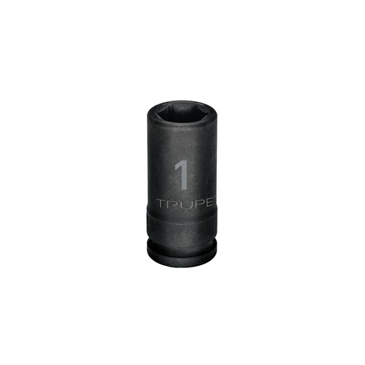 [T12434] Dado largo de impacto de 1', 6 puntas, cuadro 3/4', Truper - Pag 125
