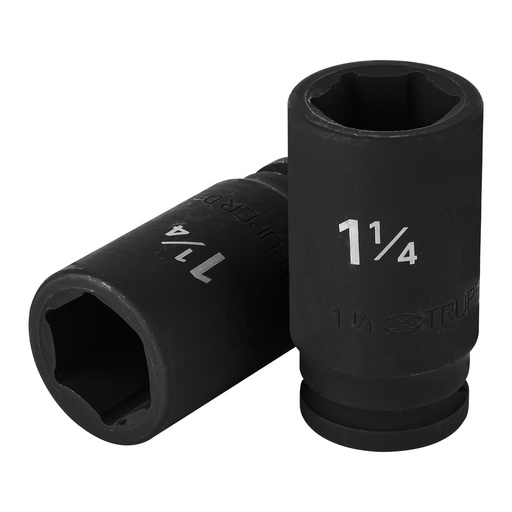[T12438] Dado largo de impacto de 1-1/4', 6 puntas, cuadro 3/4' - Pag 125