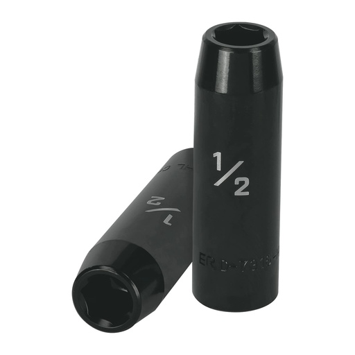 [T13388] Dado largo impacto de 1/2', 6 puntas, cuadro 1/2', Truper - Pag 162