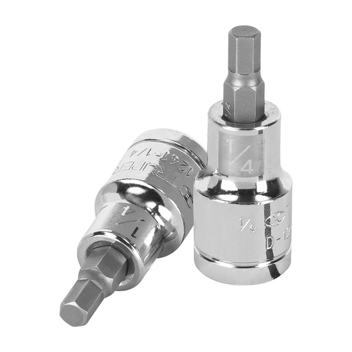 [T13251] Dado punta hexagonal de 1/4', cuadro 1/2', Truper - Pag 121