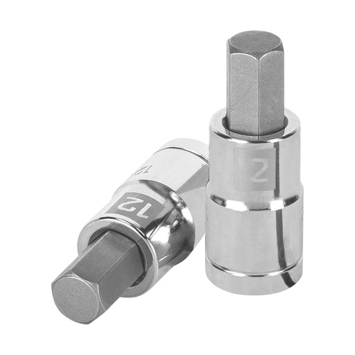 [T13284] Dado punta hexagonal de 12 mm, cuadro 1/2', Truper - Pag 155