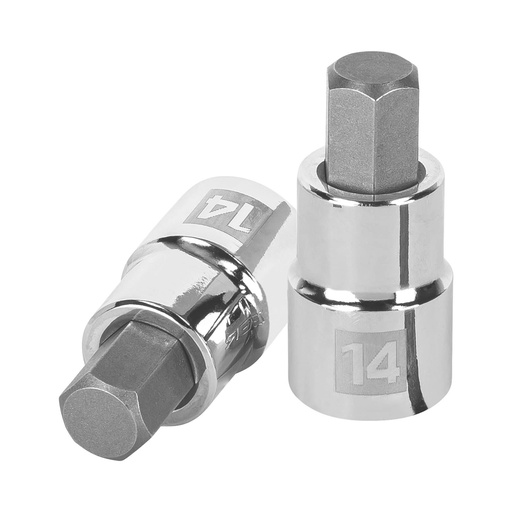 [T13285] Dado punta hexagonal de 14 mm, cuadro 1/2', Truper - Pag 155