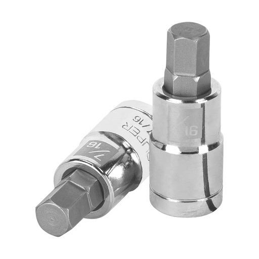 [T13254] Dado punta hexagonal de 7/16', cuadro 1/2', Truper - Pag 155