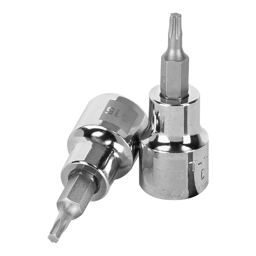 [T13569] Dado punta torx T-15, cuadro 3/8', Truper - Pag 118