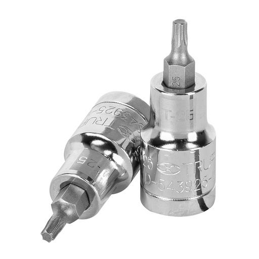 [T13435] Dado punta torx T-25, cuadro 1/2', Truper - Pag 155