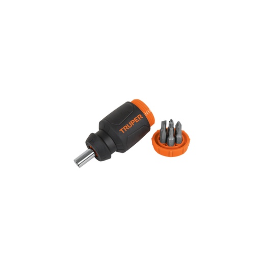 [T10751] Desarmador tipo trompo con 7 puntas, Truper - Pag 171