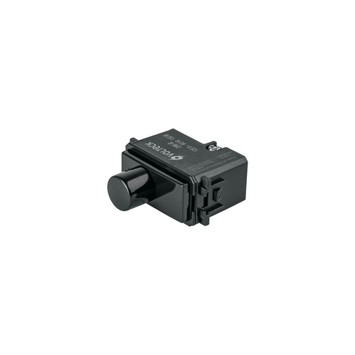 [T47612] Dimmer giratorio, línea Italiana, color negro, Volteck - Pag 393