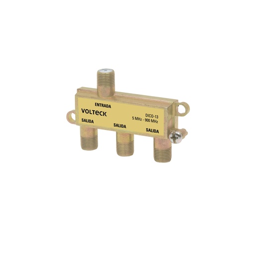 [T48476] Divisor coaxial de 1 entrada y 3 salidas, Volteck - Pag 390