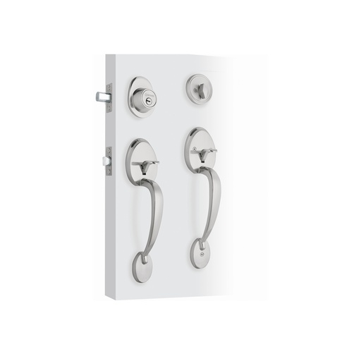 [T43028] Doble jaladera, perilla y cerrojo llave-mariposa, cromo mate - Pag 590