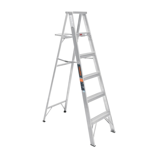 [T10450] Escalera de tijera 100% aluminio tipo ll 5 peldaños, Truper
