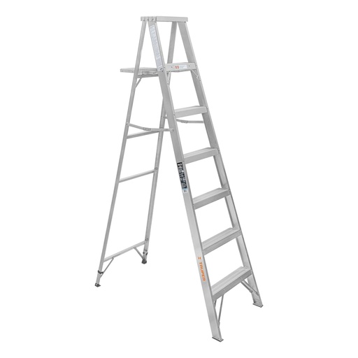 [T10442] Escalera de tijera 100% aluminio tipo lll 6 peldaños, Truper