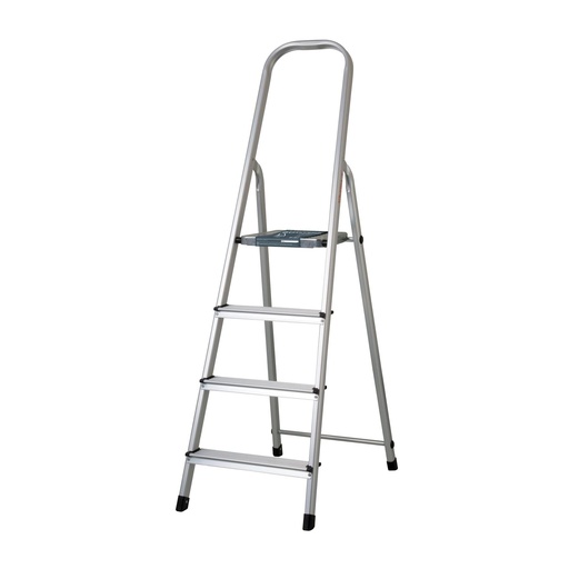 [T16765] Escalera tubular plegable, 4 peldaños, aluminio, Truper - Pag 195