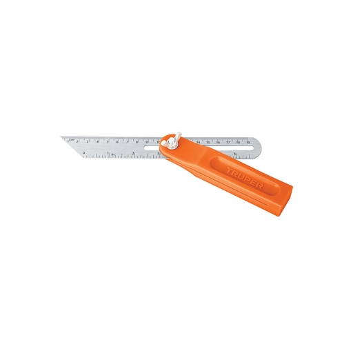 [T14382] Escuadra falsa d/acero inoxidable 19cm / 6' con mango de ABS - Pag 155