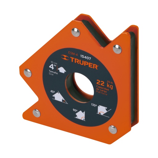 [T15407] Escuadra magnética 4' para soldar, capacidad 23 kg, Truper - Pag 155