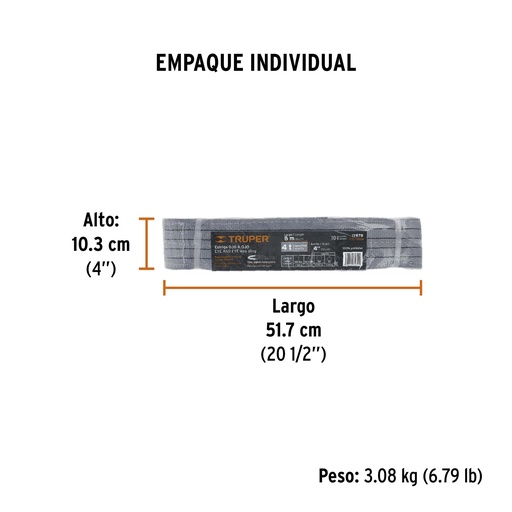 [T17878] Eslinga ojo a ojo de 4' x 8 m, Truper - Pag 24