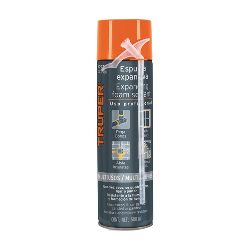 [T10920] Espuma expansiva de 500 ml, Truper