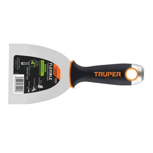 [T15852] Espátula flexible 4' acero inox. mango Comfort Grip, Expert - Pag 156