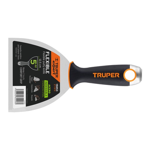 [T15853] Espátula flexible 5' acero inox. mango Comfort Grip, Expert - Pag 156