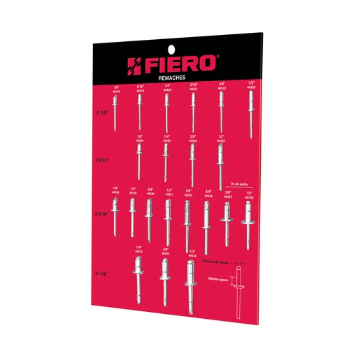 [T55557] Exhibidor Fiero de remaches - Pag 625