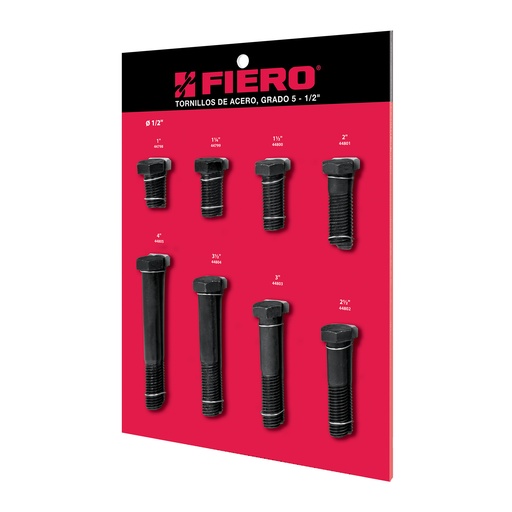 [T55700] Exhibidor Fiero de tornillos #3, grado 5 - Pag 625