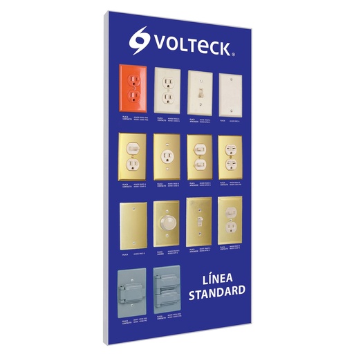 [T51585] Exhibidor línea standard, Volteck - Pag 536, 808