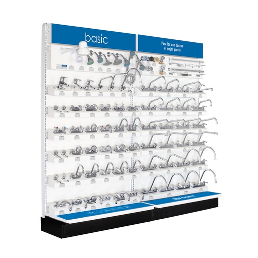 [T55975] Exhibidor tipo góndola, Foset Basic - Pag 628