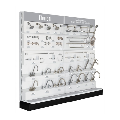 [T55978] Exhibidor tipo góndola, Foset Element - Pag 628