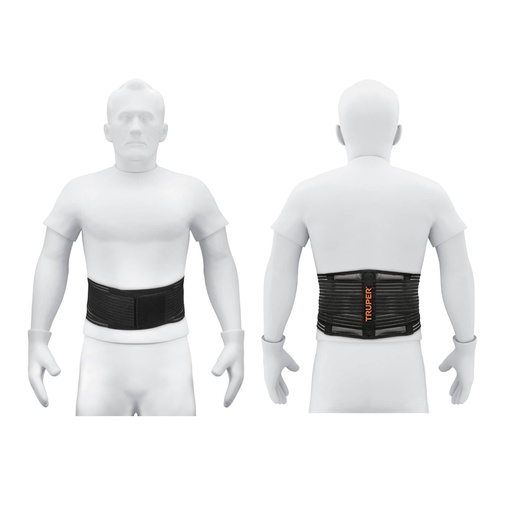 [T11962] Faja lumbar tipo cinturón de malla transpirable, G, Truper - Pag 351