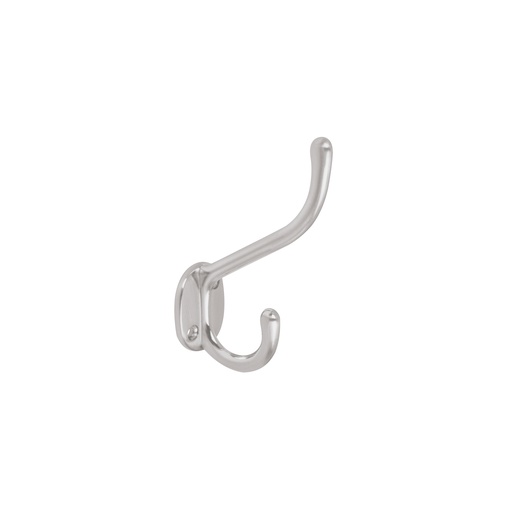 [T43912] Gancho doble largo y corto tipo perchero, cromo mate, Hermex - Pag 595