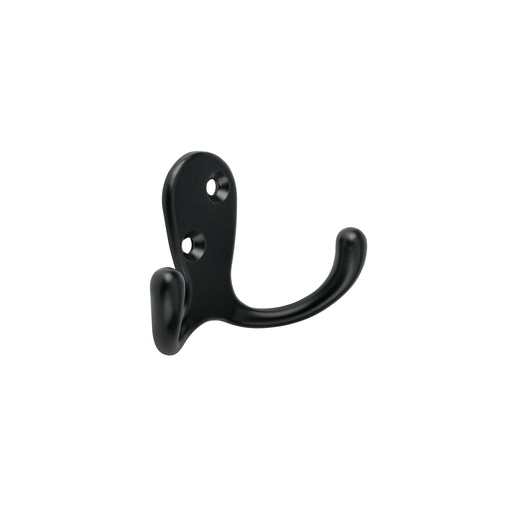 [T46831] Gancho doble tipo perchero, negro, Hermex - Pag 789