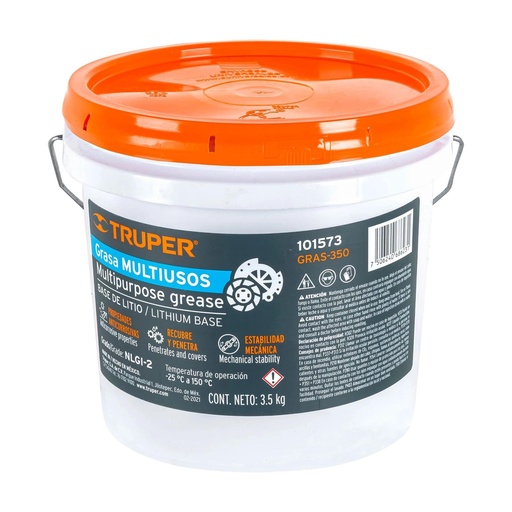 [T101573] Grasa de litio multiusos 3.5 kg, Truper - Pag 275