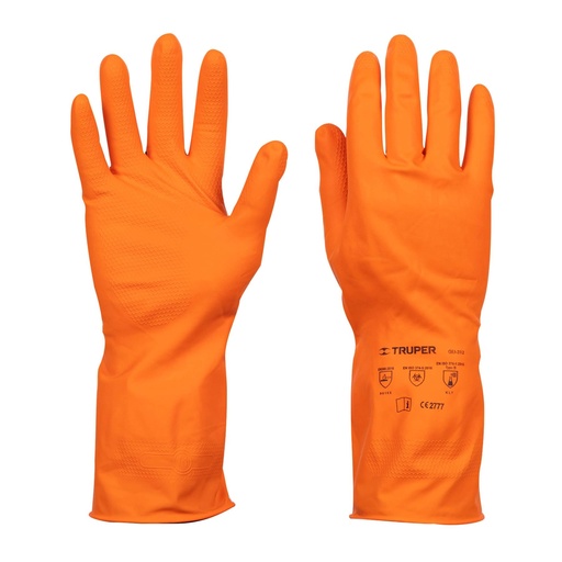 [T14262] Guantes de látex para limpieza, medianos, Truper - Pag 450, 804