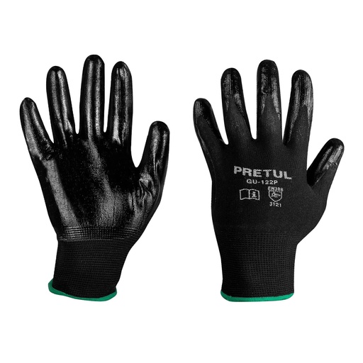 [T20027] Guantes de nylon recubiertos de nitrilo, M, Pretul - Pag 449