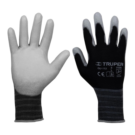 [T13292] Guantes de nylon recubiertos de poliuretano, G, Truper - Pag 449