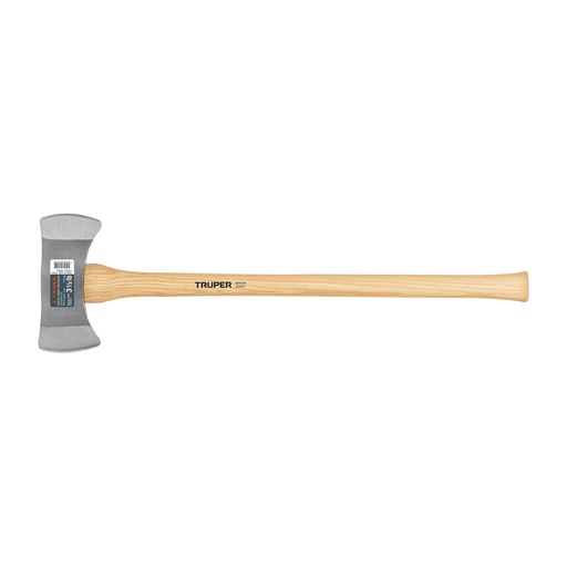 [T14964] Hacha doble Michigan 3-1/2 lbs, mango de hickory 35', Truper
