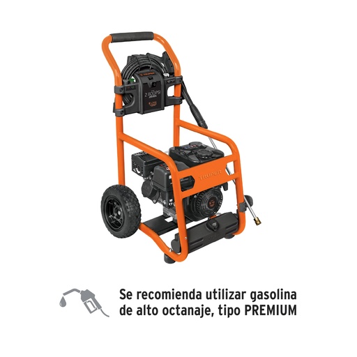 [T12908] Hidrolavadora con motor a gasolina, 2,800 PSI, Truper