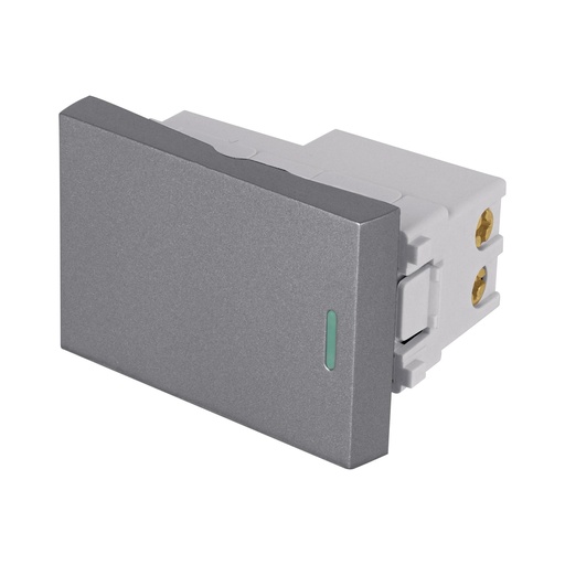 [T47824] Interruptor 3 vías acero inox de 1.5 módulos, línea Lisboa - Pag 402