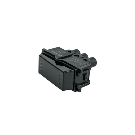 [T47608] Interruptor de 3 vías, línea Italiana, color negro, Volteck - Pag 520