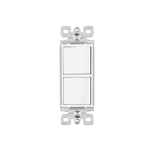 [T46337] Interruptor dúplex, 1 sencillo y 1 de 3 vías, línea Classic - Pag 397