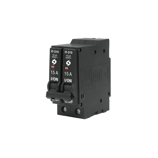 [T46703] Interruptor termomagnético 2 polos 15 A, Volteck - Pag 419