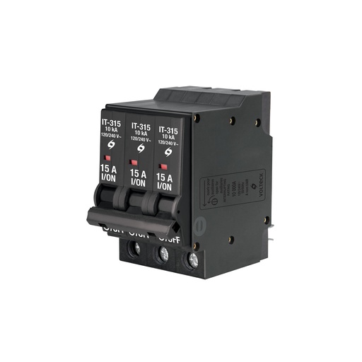[T47513] Interruptor termomagnético 3 polos 15 A, Volteck - Pag 419