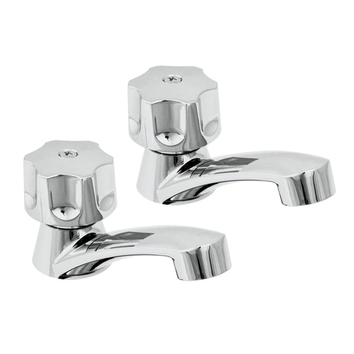 [T49308] Juego 2 llaves plásticas individuales para lavabo, Basic - Pag 617