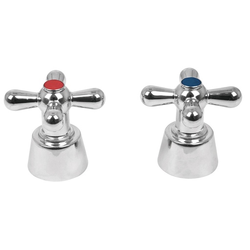 [T49780] Juego 2 manerales cruceta para lavabo, Foset Aqua - Pag 629