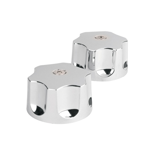 [T49389] Juego 2 manerales plásticos p/mezcladora, hexagonales Basic
