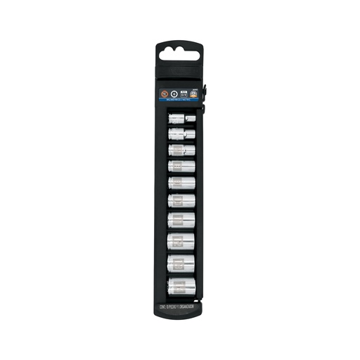 [T14166] Juego de 10 dados cuadro 1/4' mm, Truper - Pag 116
